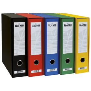 Registrator Lipa Mill A4 široki u kutiji  004089 plavi
