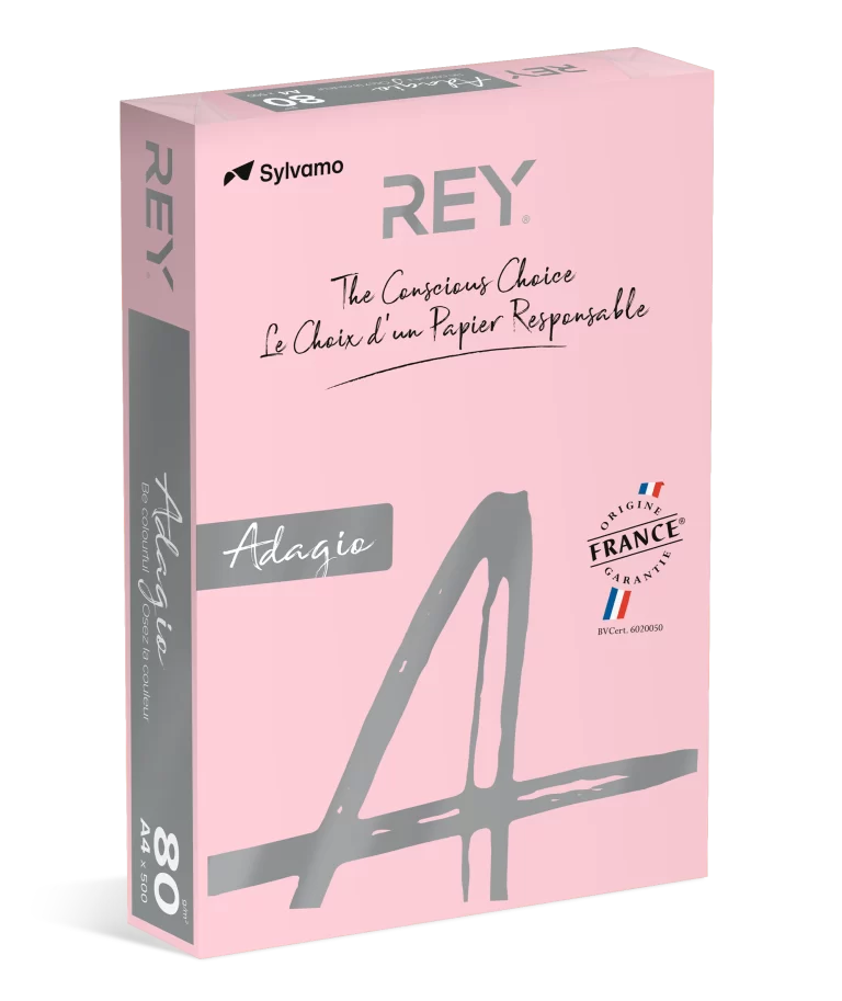 Rey adagio a4 ream right pink07