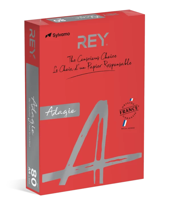 Rey Adagio A4 Ream Right Red22