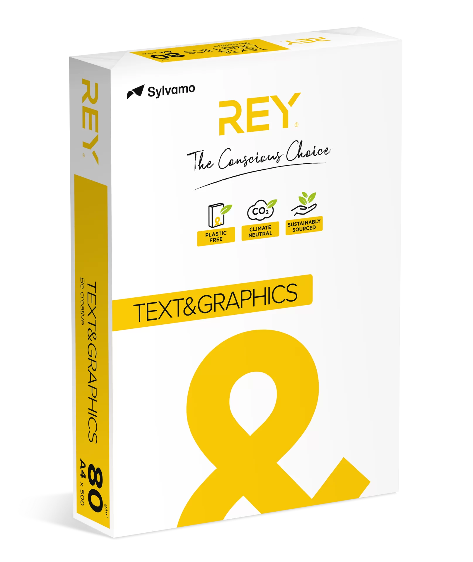 Rey Text Graphics A4 Ream Right