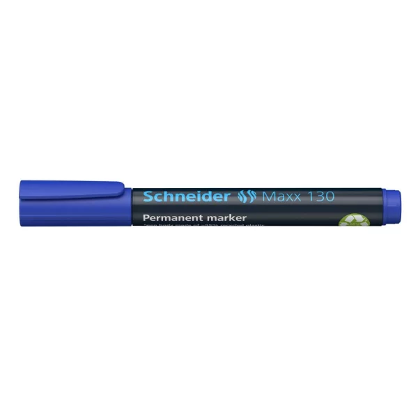 Marker Schneider, permanent marker, Maxx 130, 1-3 mm, plavi