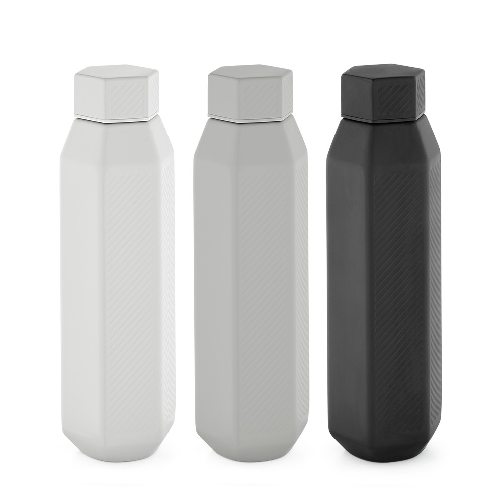 0747994 hexagul bottle rss 530ml double wall and leakproof hexagonal