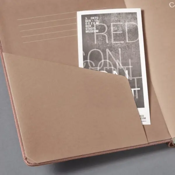 Notizbuch conceptum quickpocket rosemetallic a