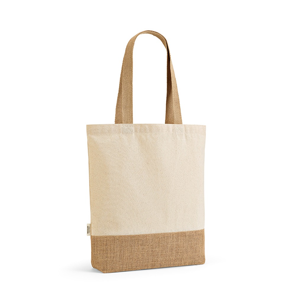 0020987 puncak shopping bag rcotton 180gsm and jute 275gsm
