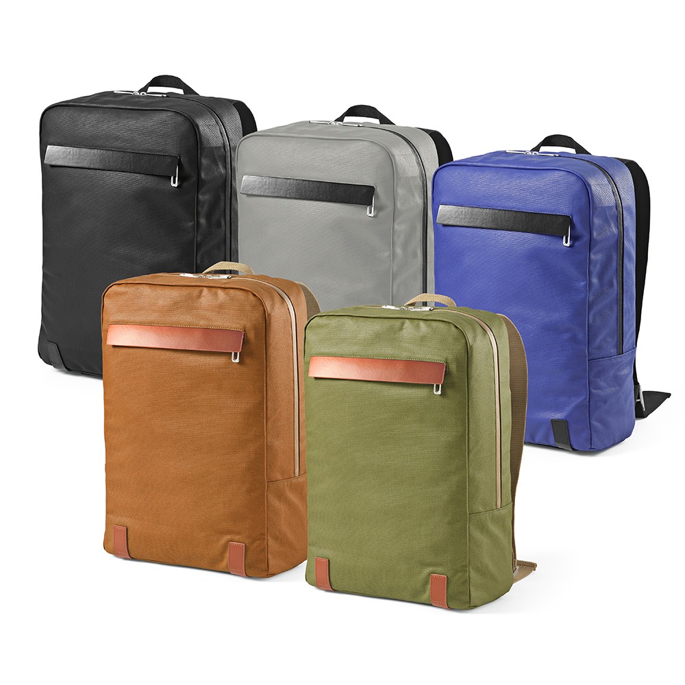 0747995 vienna backpack 23l rcotton 340gsm and rpu fits 17 laptop